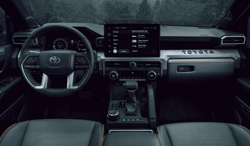 Interior of the 2026 Toyota 4Runner for sale in Fort Walton Beach, FL at Toyota of Fort Walton Beach