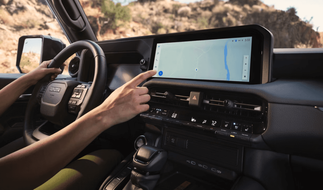 Interior of the 2027 Toyota Land Cruiser for sale in Fort Walton Beach, FL at Toyota of Fort Walton Beach