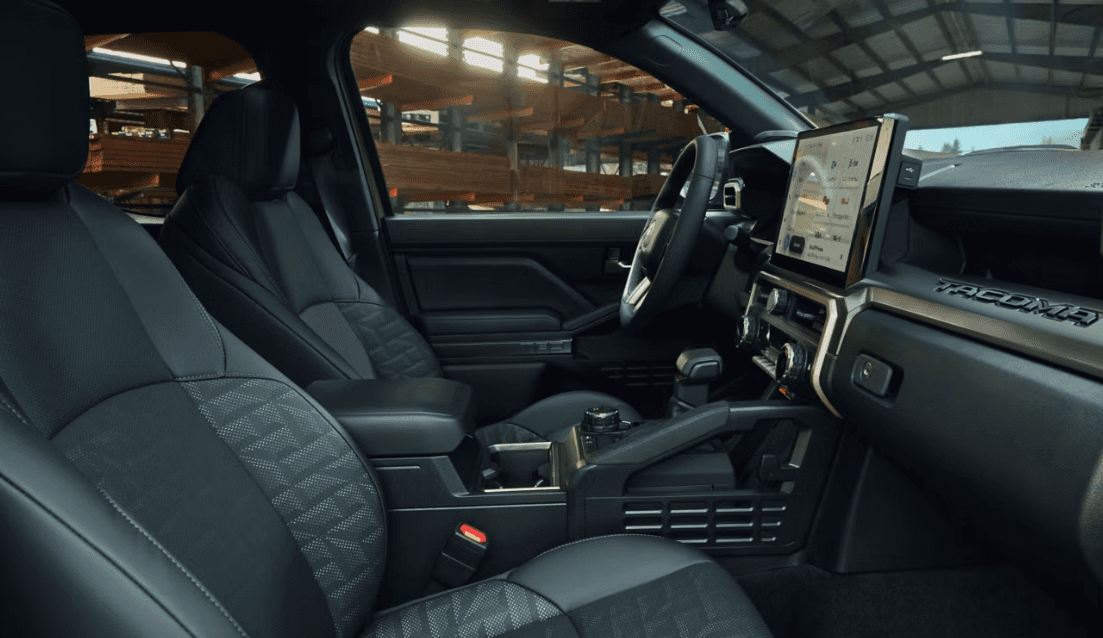Interior of the 2026 Toyota Tacoma for sale in Fort Walton Beach, FL at Toyota of Fort Walton Beach