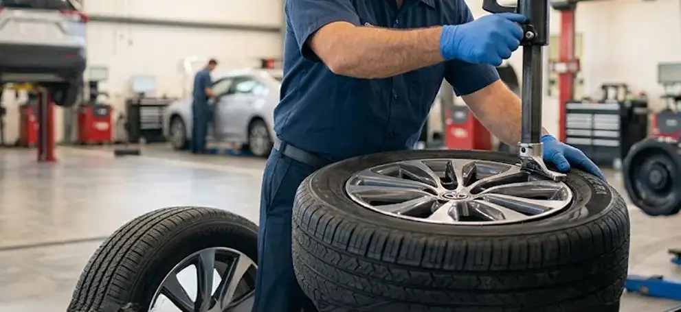 Toyota tire repair and sales