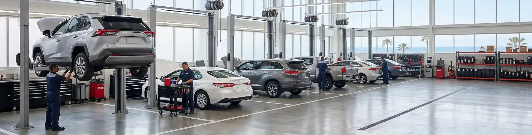 Toyota of Fort Walton Beach service facility