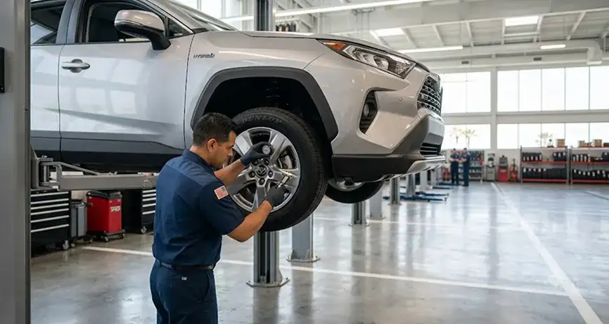 Genuine Toyota parts and expert care