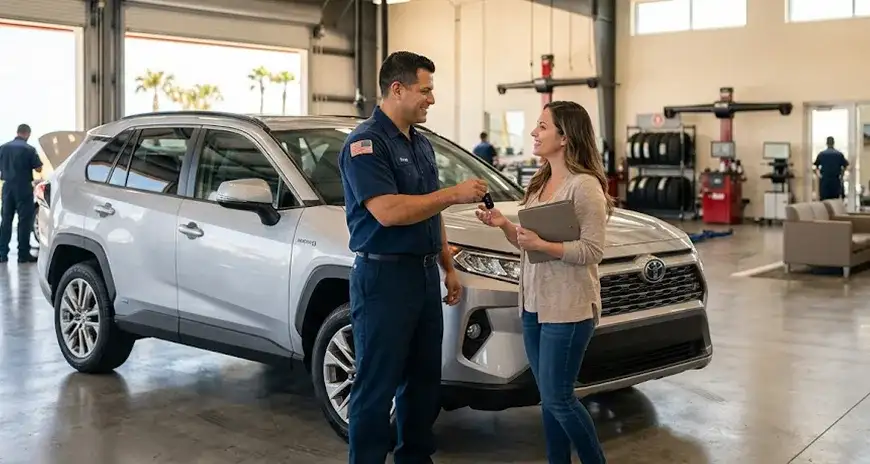 Toyota of Fort Walton Beach service team