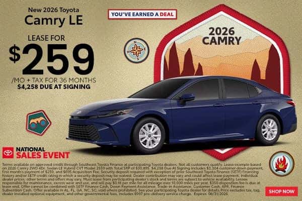 New 2026 Toyota Camry 