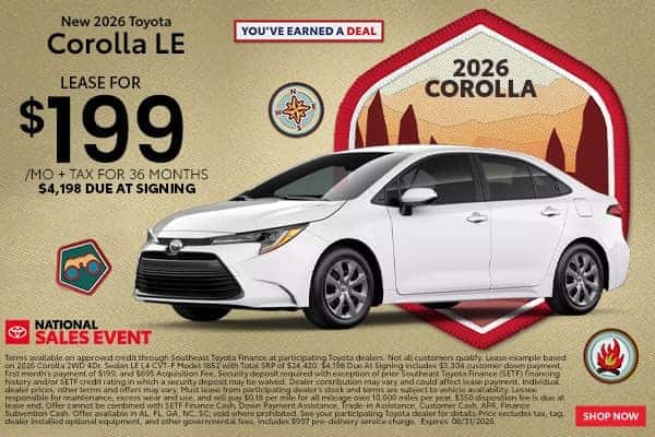 New 2026 Toyota Corolla 