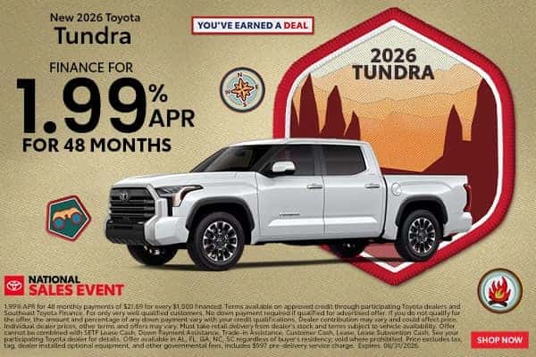 New 2026 Toyota Tundra 