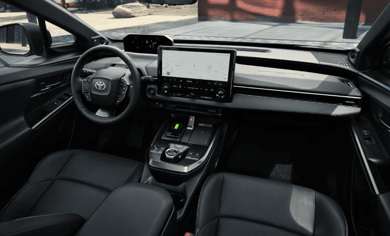 Interior of the 2026 Toyota bZ available for sale in Fort Walton Beach, FL at Toyota of Fort Walton Beach