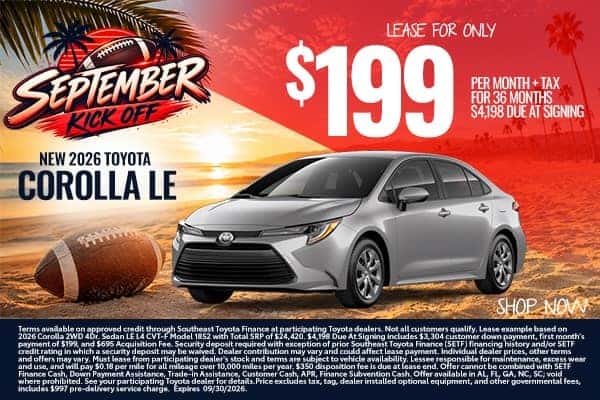 New 2026 Toyota Corolla 