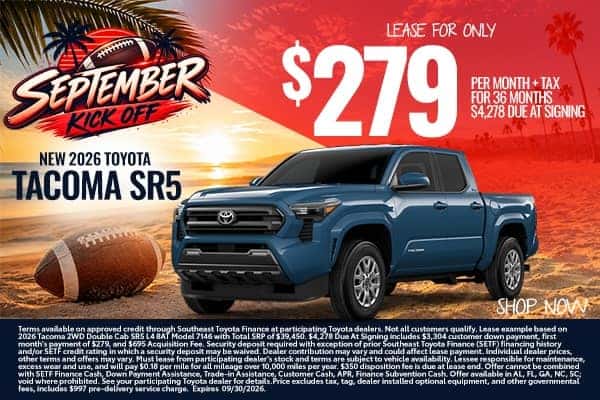 New 2026 Toyota Tacoma