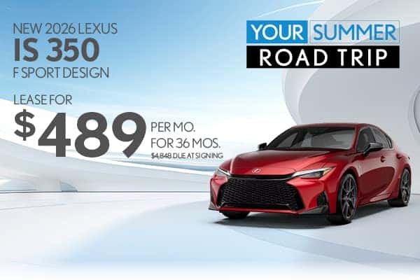 New 2026 Lexus IS 350 F Sport Design