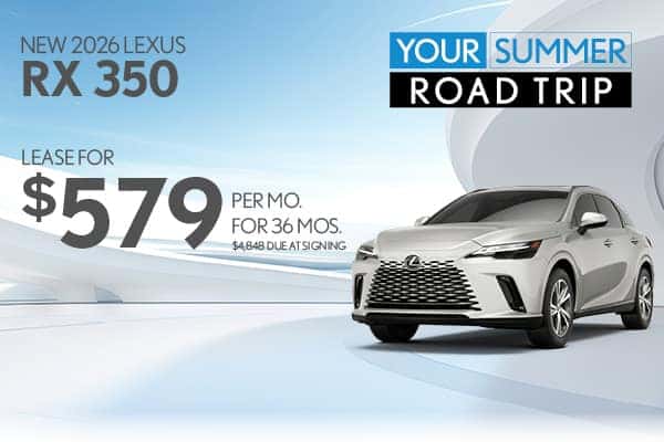 New 2026 Lexus RX 350
