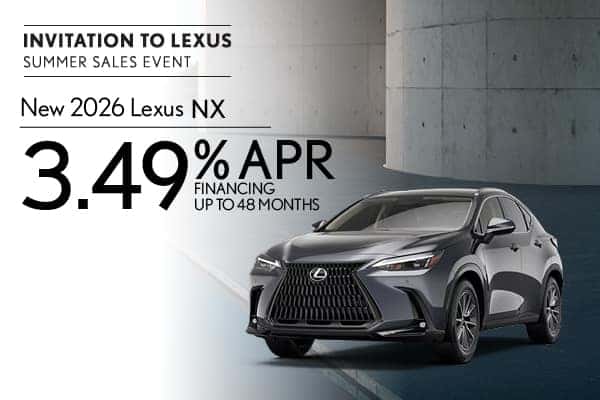 New 2026 Lexus NX 