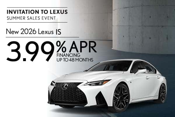 New 2026 Lexus IS 