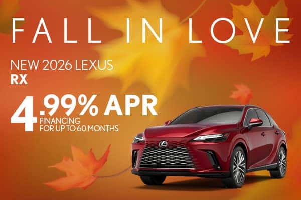 New 2026 Lexus RX