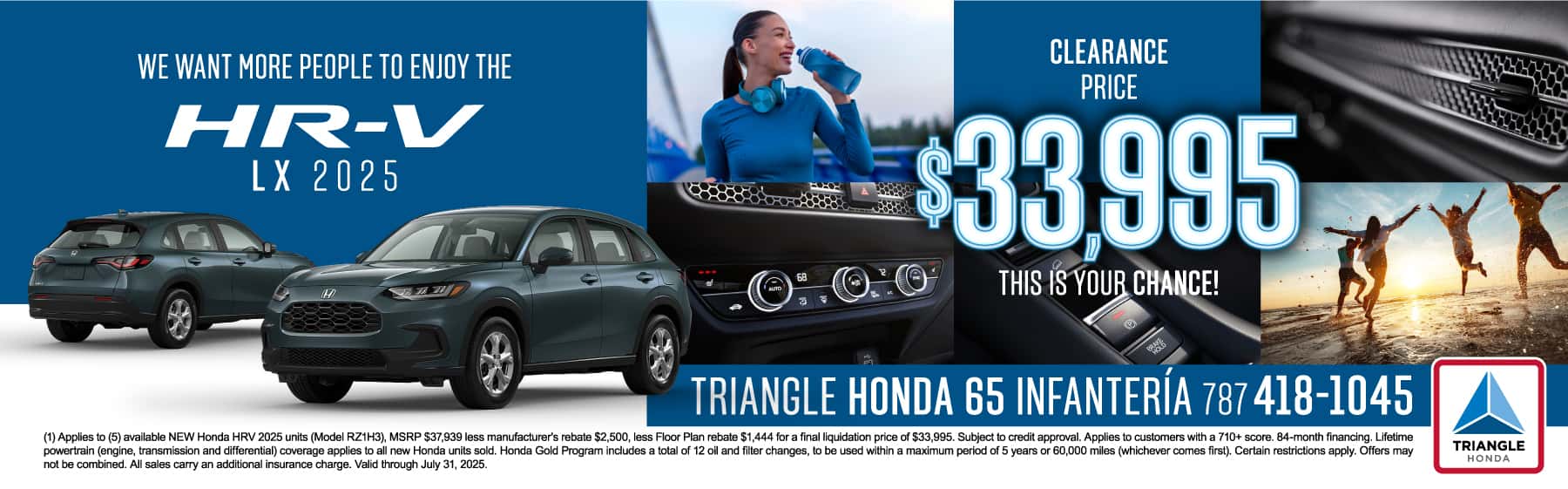 HRV LX 2025 Sale