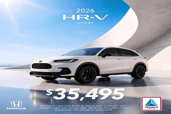 New 2026 Honda HR-V Sport only $35,495.