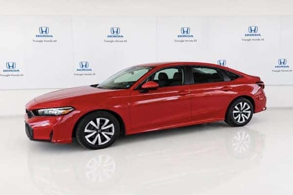  2025 Honda Civic LX for only $25,990.