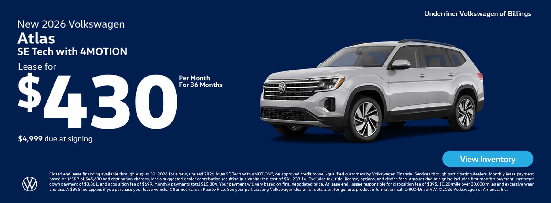 2026 volkswagen atlas