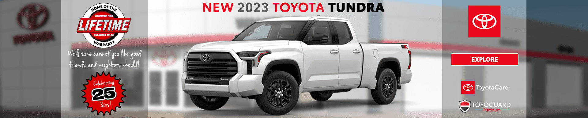 White 2023 Toyota Tundra
