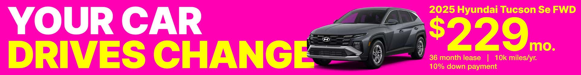 2025 Hyundai Tucson SE FWD Lease Special