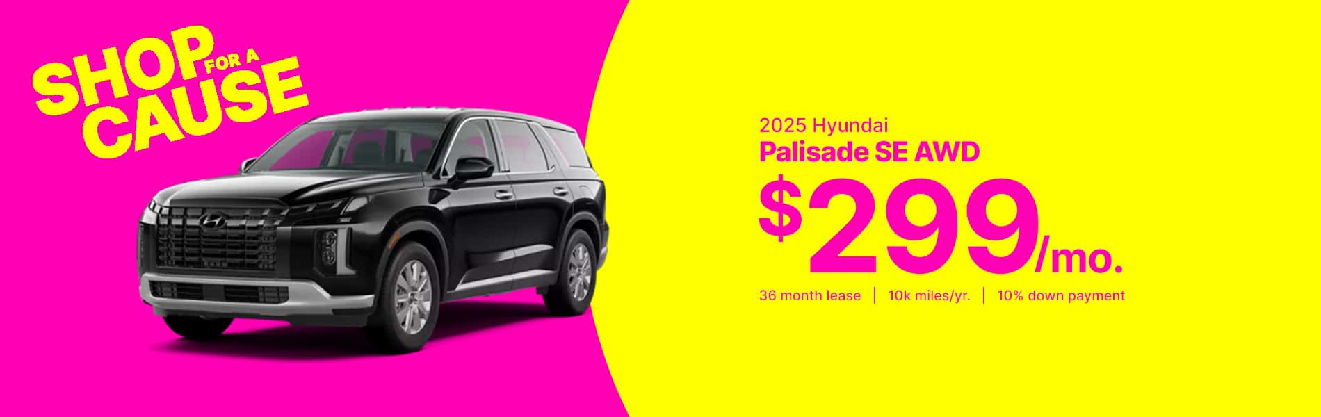 2025 Hyundai Palisade SE Lease Special