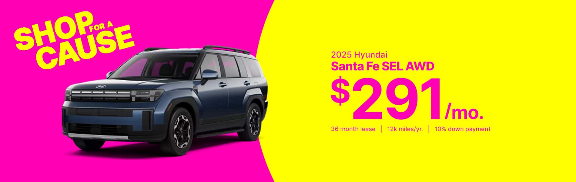 2025 Hyundai Santa Fe SEL Lease Special