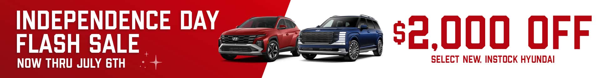 Up to $2000 off Select new in stock Hyundai