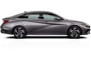 Grey Hyundai Elantra Hybrid