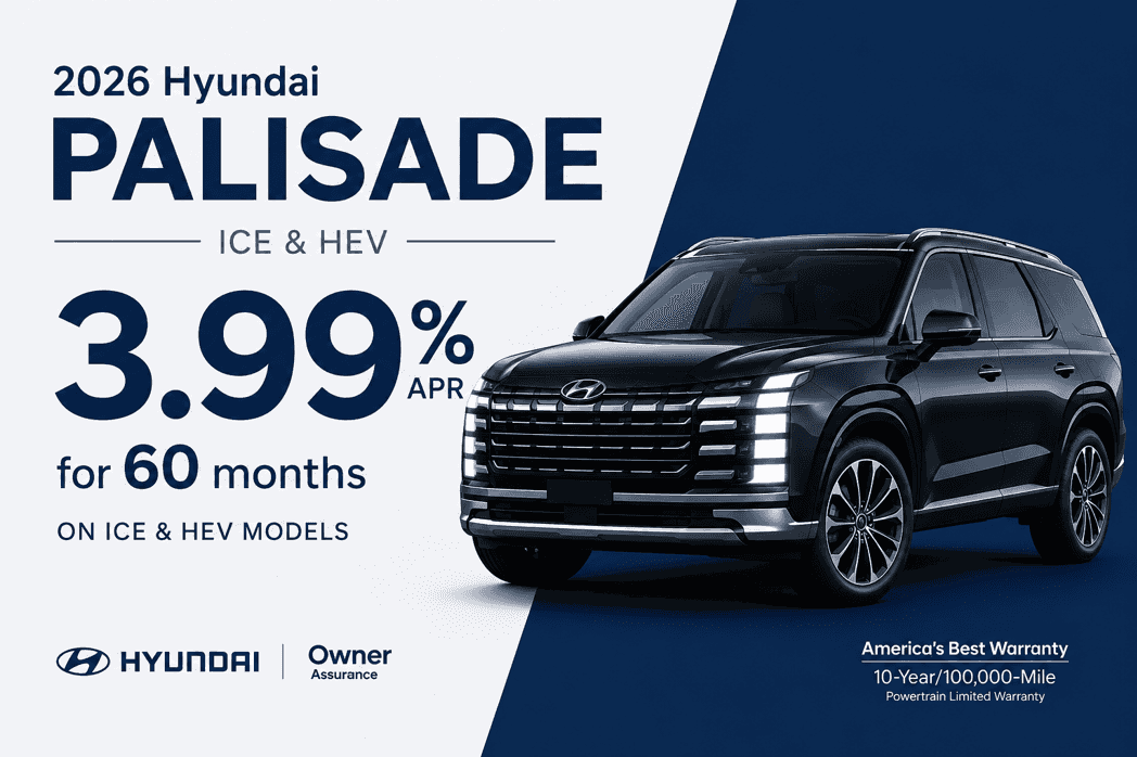 3.99 Palisade Offer