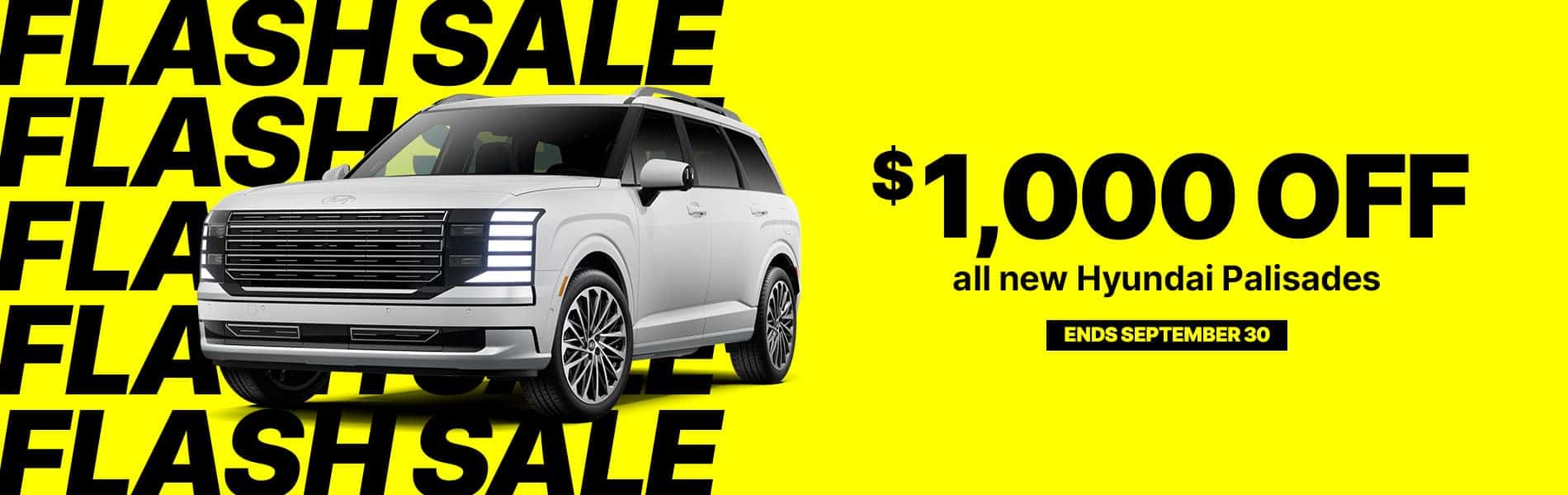 Sept Flash Sale Palisade