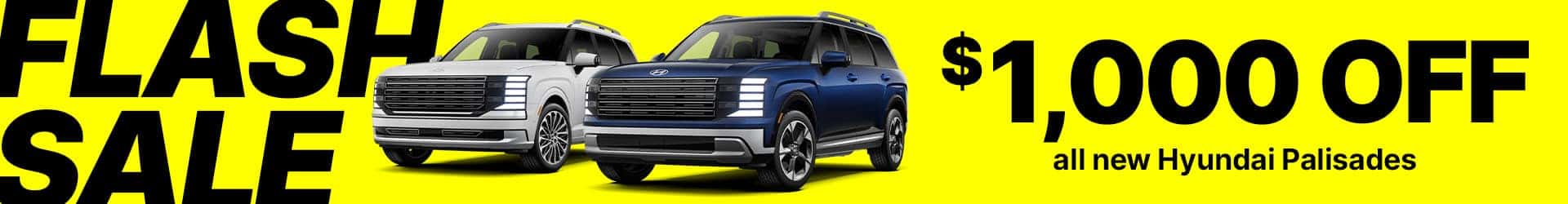Sept Flash Sale Palisade