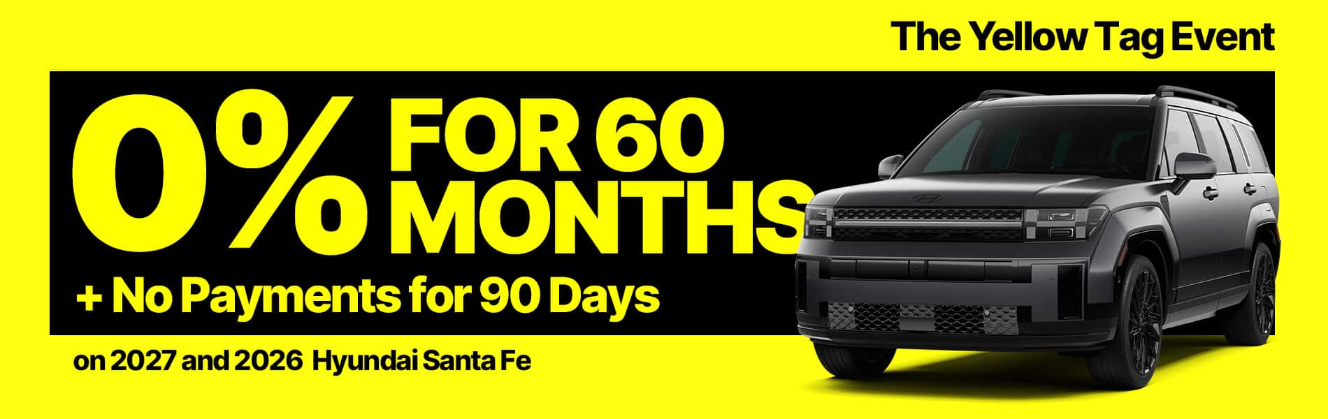 0% Santa Fe Offer