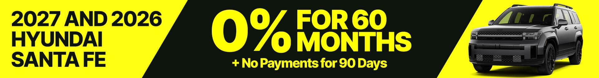 0% Santa Fe Offer