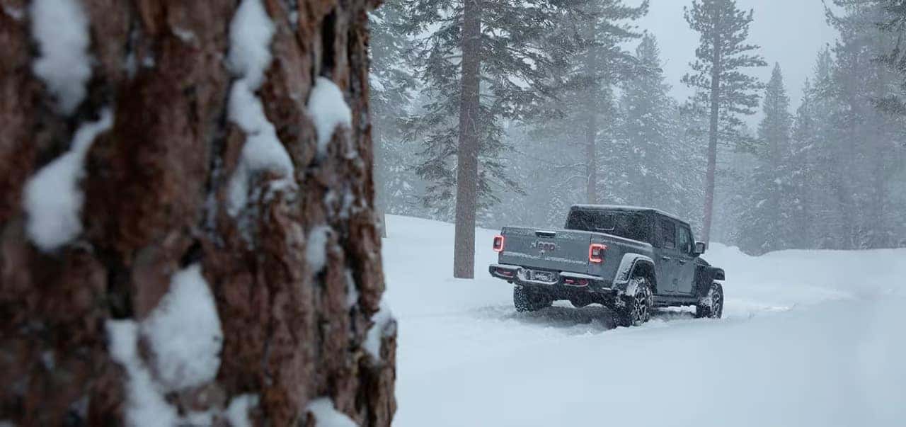 2026 Jeep Gladiator in Snow
