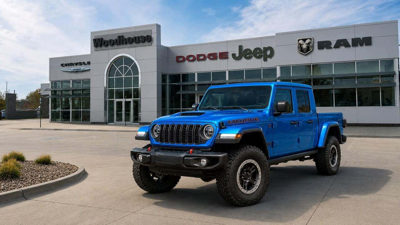 New Jeep Gladiator truck for sale near Omaha at Woodhouse CDJR of Bellevue