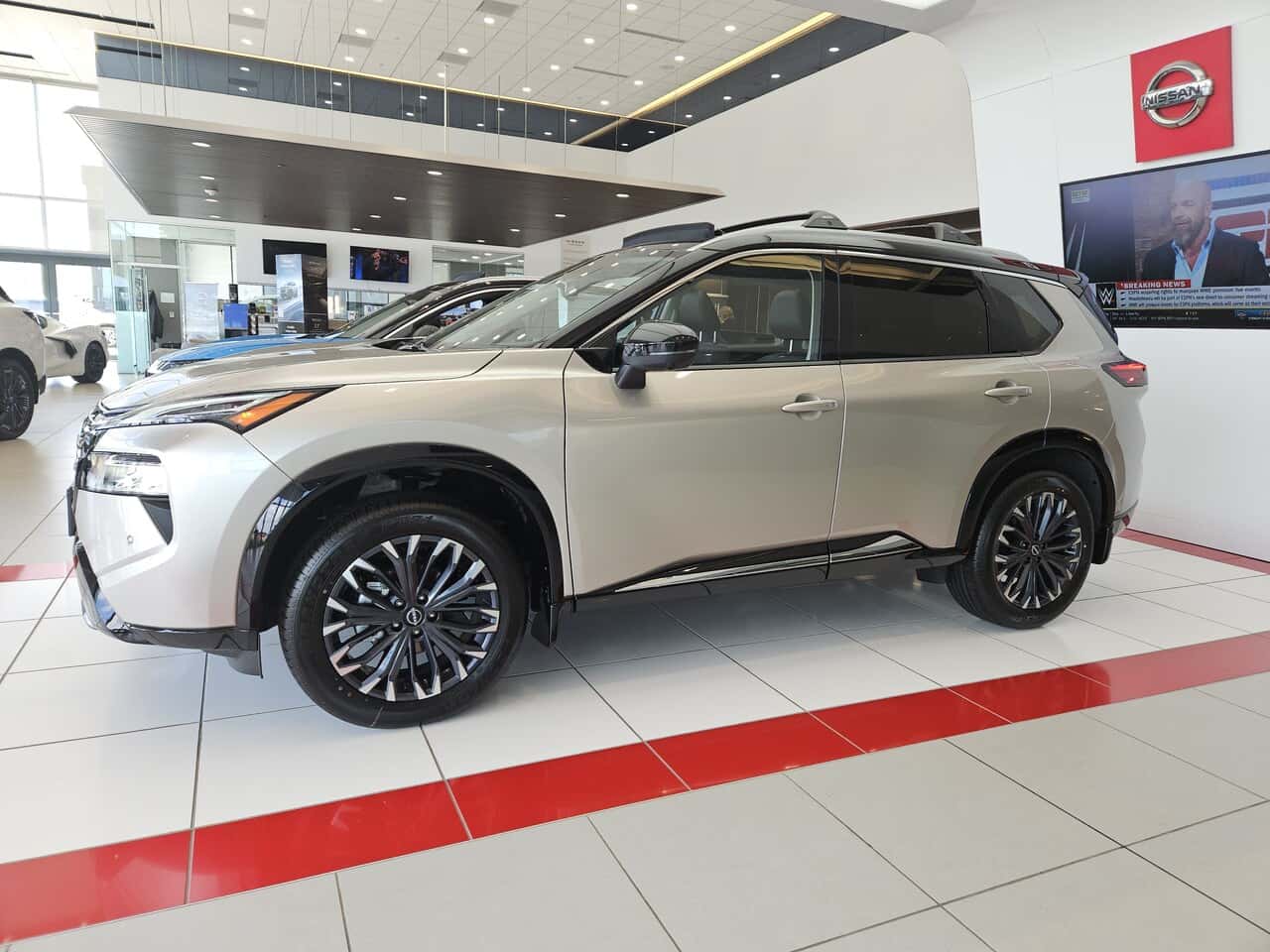 2026 Nissan Rogue on Showroom Floor