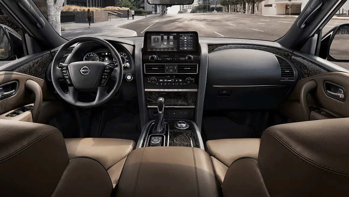 Experience The Nissan Armada Interior In Omaha Woodhouse Place Nissan 1896